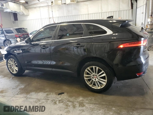 2019 Jaguar F-Pace 25t Prestige z VIN SADCK2GX0KA395143, wystawiony jako Copart lot #54383065 z przebiegiem 153 710 mil mil oraz Szkoda całkowita • Salvage title. Historia ofert i sprzedaży dostępna na DreamBid. Obrazek 2.