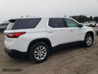 2021 Chevrolet Traverse LS with VIN 1GNEVFKW2MJ179547, listed as a Copart auction lot 45479365 with 43,459 mi miles and Salvage Title. Bid and sale history available at carsss.com. Image 3.