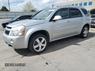 2008 Chevrolet Equinox Sport with VIN 2CNDL037986285667, listed as a Copart auction lot 53756285 with 150,093 mi miles and Salvage Title. Bid and sale history available at carsss.com. Image 1.