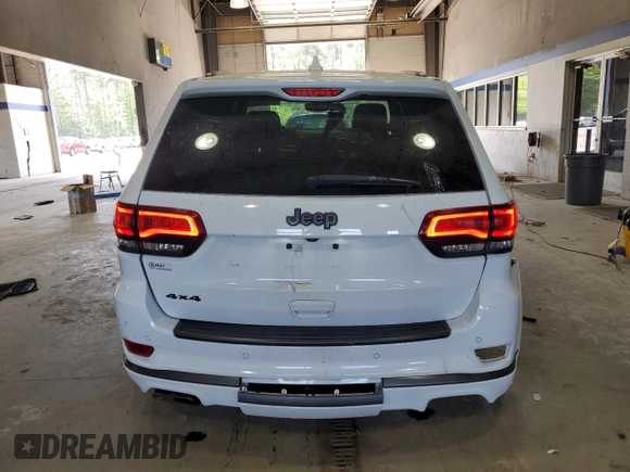 2018 Jeep Grand Cherokee Overland with VIN 1C4RJFCG5JC211145, listed as a Copart auction lot 54138865 with 115,679 mi miles and Salvage title. Bid and sale history available at DreamBid. Image 6.
