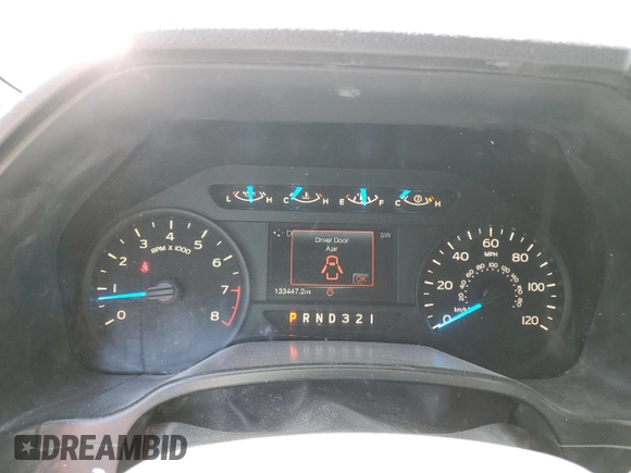 2017 Ford F-150 XL with VIN 1FTEW1E85HFC06836, listed as a Copart auction lot 53308595 with 133,447 mi miles and Clean Title. Bid and sale history available at carsss.com. Image 9.