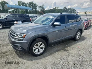 2019 Volkswagen Atlas SE with VIN 1V2WR2CA8KC535710, listed as a Copart auction lot 63917105 with 189,919 mi miles and Clean title. Bid and sale history available at DreamBid. Image 1.