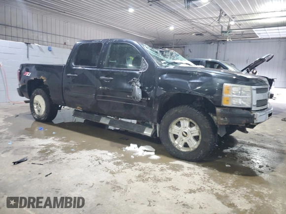2009 Chevrolet Silverado 1500 LT with VIN 3GCEK23MX9G271568, listed as a Copart auction lot 50677475 with 184,903 mi miles and Non Repairable. Bid and sale history available at DreamBid. Image 4.