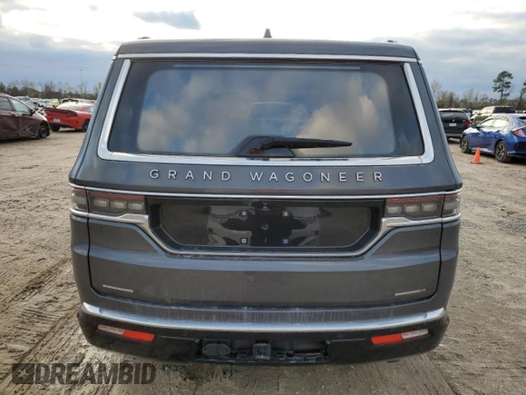 2023 Jeep Grand Wagoneer Series III z VIN 1C4SJVGP5PS512227, wystawiony jako Copart lot #41462895 z przebiegiem Nie podano mil oraz Szkoda całkowita • Salvage title. Historia ofert i sprzedaży dostępna na DreamBid. Obrazek 6.