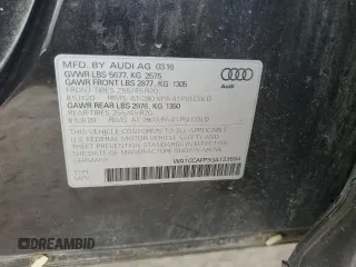 2016 Audi SQ5 Premium Plus with VIN WA1CCAFP3GA123594, listed as a Copart auction lot 57435495 with 149,996 mi miles and Salvage title. Bid and sale history available at DreamBid. Image 13.