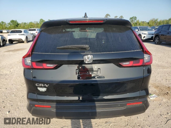 2025 Honda CR-V EX-L with VIN 7FARS4H71SE004917, listed as a Copart auction lot 51685505 with 36,403 mi miles and Salvage Title. Bid and sale history available at DreamBid. Image 6.