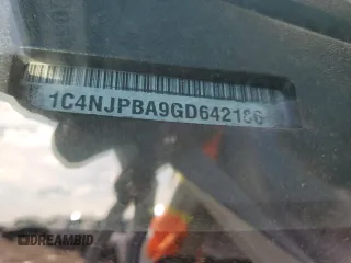 2016 Jeep Patriot Sport SE z VIN 1C4NJPBA9GD642186, wystawiony jako Copart lot #50650435 z przebiegiem 103 075 mil mil oraz Szkoda całkowita • Salvage title. Historia ofert i sprzedaży dostępna na DreamBid. Obrazek 15.