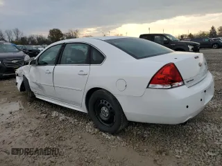 2013 Chevrolet Impala Police with VIN 2G1WD5E38D1259546, listed as a Copart auction lot 80513274 with 55,894 mi miles and Salvage Title. Bid and sale history available at carsss.com. Image 2.