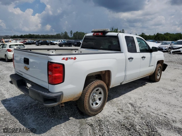 2018 Chevrolet Silverado 1500 Work Truck with VIN 1GCVKNEC8JZ254021, listed as a Copart auction lot 61599714 with 130,830 mi miles and Salvage Title. Bid and sale history available at carsss.com. Image 3.