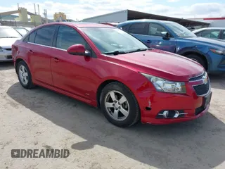 2014 Chevrolet Cruze 1LT with VIN 1G1PC5SB6E7405062, listed as a IAAI auction lot 41896611 with 123,454 mi miles. Bid and sale history available at carsss.com. Image 1.
