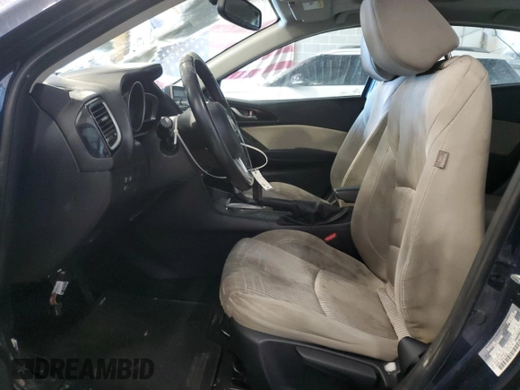 2014 Mazda 3 i Touring with VIN 3MZBM1L75EM116405, listed as a Copart auction lot 44862695 with 109,402 mi miles and Salvage title. Bid and sale history available at DreamBid. Image 7.