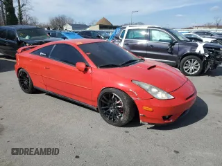 2003 Toyota Celica GT with VIN JTDDR32TX30163114, listed as a Copart auction lot 47047255 with 234,356 mi miles and Salvage Title. Bid and sale history available at carsss.com. Image 4.