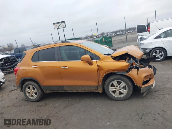 2017 Chevrolet Trax LT with VIN 3GNCJLSB2HL160221, listed as a IAAI auction lot 41187933 with 150,318 mi miles and . Bid and sale history available at DreamBid. Image 13.