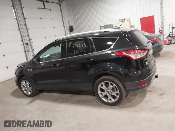 2014 Ford Escape Titanium with VIN 1FMCU9J96EUE26645, listed as a IAAI auction lot 41835893 with 83,730 mi miles. Bid and sale history available at carsss.com. Image 14.