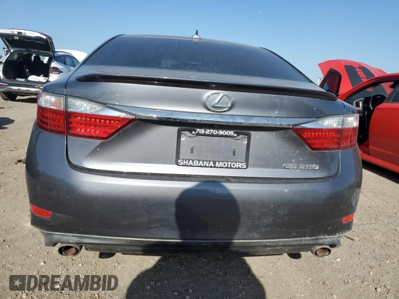 2013 Lexus ES 4dr Sdn with VIN JTHBK1GG6D2072339, listed as a Copart auction lot 52162235 with 163,691 mi miles and Salvage Title. Bid and sale history available at carsss.com. Image 6.