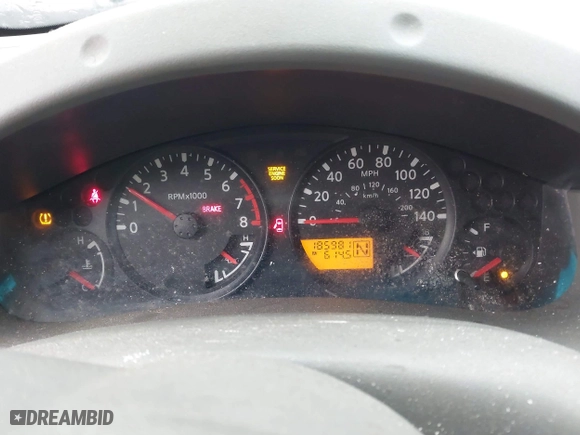 2009 Nissan Frontier SE with VIN 1N6AD07U39C417025, listed as a IAAI auction lot 41687802 with 185,981 mi miles. Bid and sale history available at carsss.com. Image 7.