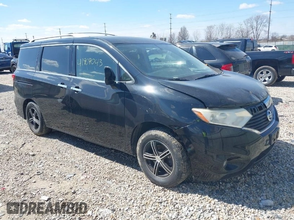 2012 Nissan Quest SL z VIN JN8AE2KP2C9036160, wystawiony jako IAAI lot #41909043 z przebiegiem 172 000 mil mil oraz . Historia ofert i sprzedaży dostępna na DreamBid. Obrazek 1.