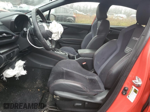 2022 Subaru WRX GT с VIN JF1VBAU62N8028451, выставлен на аукционе Copart как лот 84314494 с пробегом 23 897 миль миль и Списание • Salvage title. История ставок и продаж доступна на DreamBid. Изображение 7.