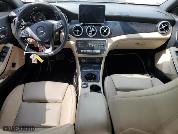 2017 Mercedes-Benz CLA with VIN WDDSJ4EB1HN478021, listed as a Copart auction lot 52720304 with 120,584 mi miles and Salvage Title. Bid and sale history available at carsss.com. Image 8.