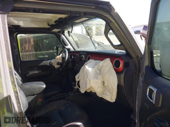 2019 Jeep Wrangler Unlimited Rubicon with VIN 1C4HJXFN7KW681365, listed as a IAAI auction lot 40686862 with 29,431 mi miles and . Bid and sale history available at DreamBid. Image 5.