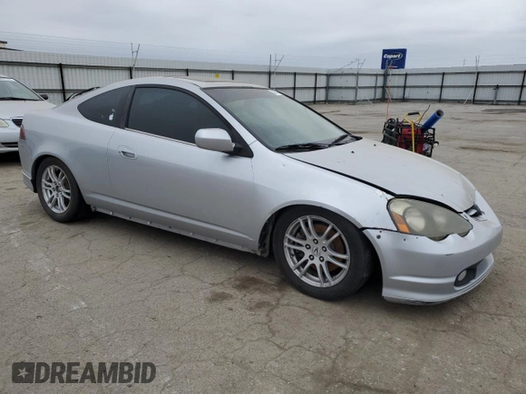 2003 Acura RSX Type S with VIN JH4DC53063S000612, listed as a Copart auction lot 54577475 with 184,271 mi miles and Clean Title. Bid and sale history available at carsss.com. Image 4.