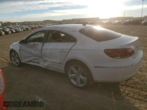 2015 Volkswagen CC Lux with VIN WVWRN7AN7FE801127, listed as a Copart auction lot 75331424 with 97,777 mi miles and Salvage Title. Bid and sale history available at carsss.com. Image 2.