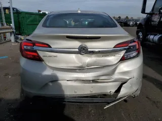 2014 Buick Regal Premium I with VIN 2G4GN5EX3E9247881, listed as a Copart auction lot 85593984 with 121,848 mi miles and Salvage Title. Bid and sale history available at DreamBid. Image 6.