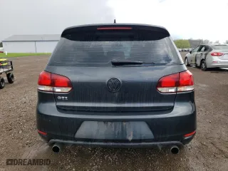 2013 Volkswagen GTI with VIN WVWGD7AJ5DW000789, listed as a Copart auction lot 53192595 with 122,517 mi miles and Clean Title. Bid and sale history available at carsss.com. Image 6.