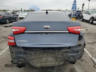 2015 Kia Cadenza Premium with VIN KNALN4D74F5172585, listed as a Copart auction lot 81832094 with 108,888 mi miles and Salvage Title. Bid and sale history available at carsss.com. Image 6.