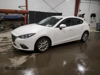 2016 Mazda 3 i Touring with VIN 3MZBM1M76GM261101, listed as a Copart auction lot 43596205 with 108,748 mi miles and Salvage title. Bid and sale history available at DreamBid. Image 1.