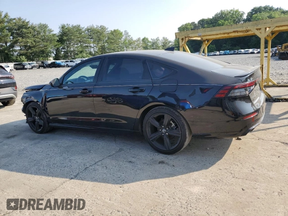 2024 Honda Accord Sport-L with VIN 1HGCY2F79RA044819, listed as a Copart auction lot 58347705 with 12,747 mi miles and Salvage title. Bid and sale history available at DreamBid. Image 2.