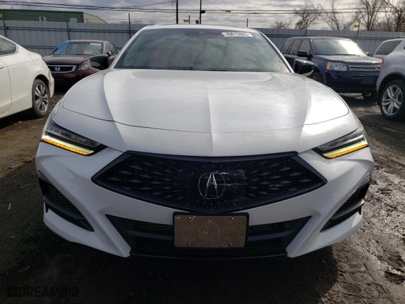 2023 Acura TLX w/A-Spec Package with VIN 19UUB6F55PA005007, listed as a Copart auction lot 49615805 with 31,620 mi miles and Salvage Title. Bid and sale history available at carsss.com. Image 5.
