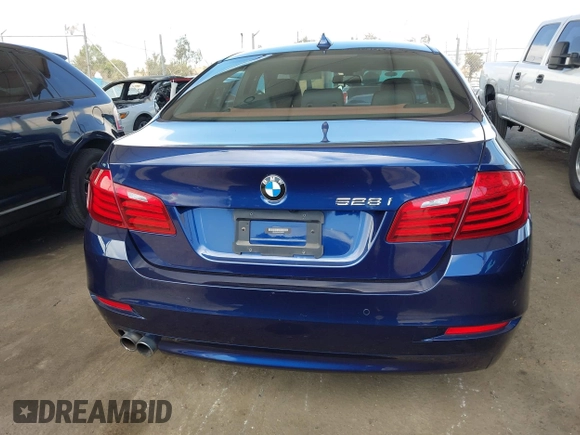 2016 BMW 5 Series 528i with VIN WBA5A5C52GG349375, listed as a IAAI auction lot 42013988 with 75,695 mi miles. Bid and sale history available at carsss.com. Image 16.
