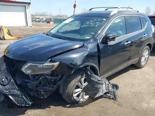 2015 Nissan Rogue SL with VIN 5N1AT2MV0FC767735, listed as a IAAI auction lot 41952625 with 134,870 mi miles and . Bid and sale history available at carsss.com. Image 17.