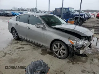 2009 Lexus GS 350 with VIN JTHBE96SX90044512, listed as a Copart auction lot 42225175 with 186,833 mi miles and Salvage Title. Bid and sale history available at carsss.com. Image 4.