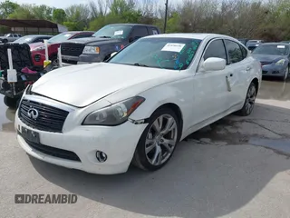 2013 Infiniti M with VIN JN1BY1AP4DM511067, listed as a IAAI auction lot 41890196 with 316,837 mi miles and . Bid and sale history available at DreamBid. Image 20.