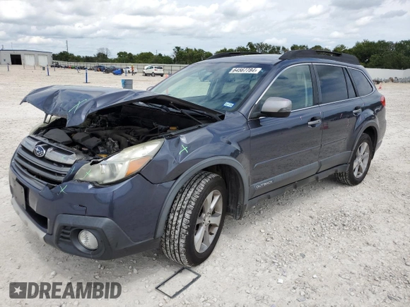2014 Subaru Outback 2.5i Limited with VIN 4S4BRCPC7E3260915, listed as a Copart auction lot 64567784 with 174,939 mi miles and Salvage Title. Bid and sale history available at carsss.com. Image 1.