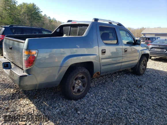 2008 Honda Ridgeline RT with VIN 2HJYK16298H536802, listed as a Copart auction lot 55324195 with Not Provided miles and Clean Title. Bid and sale history available at carsss.com. Image 3.