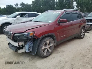 2019 Jeep Cherokee Limited z VIN 1C4PJLDB8KD185287, wystawiony jako Copart lot #62718765 z przebiegiem 105 356 mil mil oraz Nie do naprawy • Non repairable. Historia ofert i sprzedaży dostępna na DreamBid. Obrazek 1.