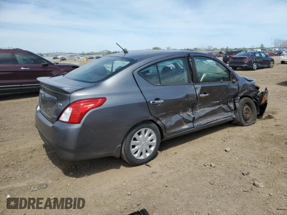 2016 Nissan Versa S with VIN 3N1CN7AP8GL872039, listed as a Copart auction lot 55897315 with Not provided miles and Salvage title. Bid and sale history available at DreamBid. Image 3.