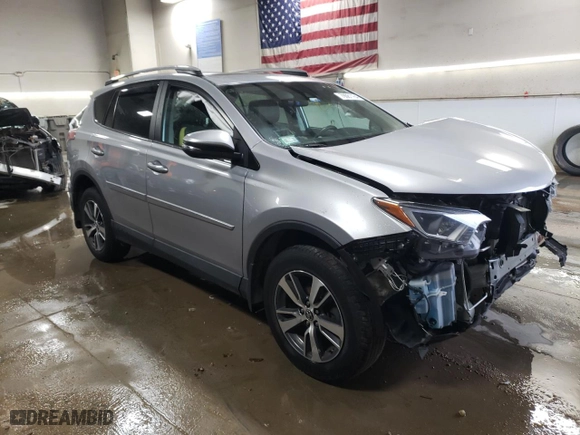 2018 Toyota RAV4 XLE with VIN 2T3RFREVXJW714634, listed as a Copart auction lot 79081164 with 53,689 mi miles and Salvage Title. Bid and sale history available at carsss.com. Image 4.