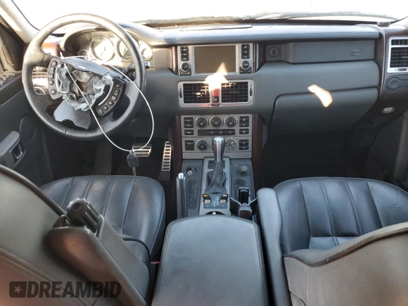 2006 Land Rover Range Rover SC z VIN SALMF134X6A205504, wystawiony jako Copart lot #88591205 z przebiegiem Nie podano mil oraz Szkoda całkowita • Salvage title. Historia ofert i sprzedaży dostępna na DreamBid. Obrazek 8.