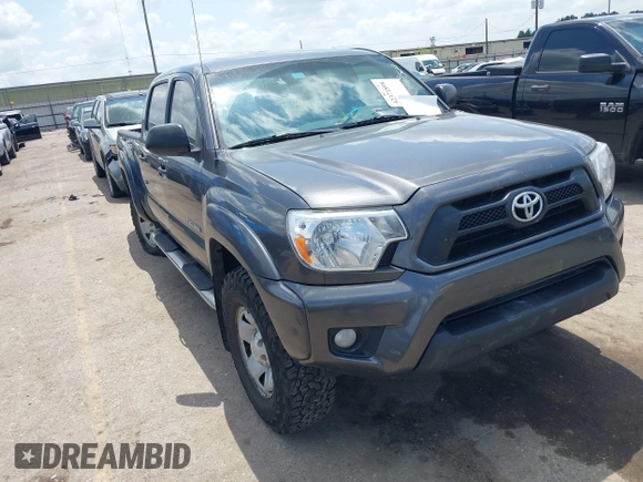 2013 Toyota Tacoma PreRunner with VIN 5TFKU4HN8DX004458, listed as a IAAI auction lot 42371898 with 142,532 mi miles and . Bid and sale history available at DreamBid. Image 1.