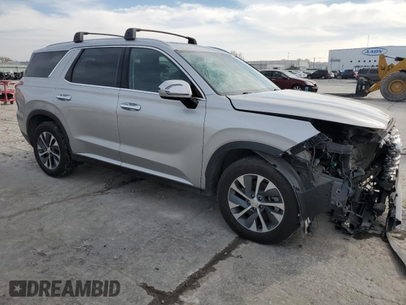 2022 Hyundai Palisade SEL with VIN KM8R24HE9NU373610, listed as a Copart auction lot 82117904 with 60,561 mi miles and Salvage title. Bid and sale history available at DreamBid. Image 4.