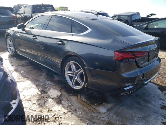 2021 Audi A5 Sportback S line Premium Plus with VIN WAUFACF53MA052425, listed as a Copart auction lot 45168953 with 8,066 mi miles. Bid and sale history available at carsss.com. Image 2.