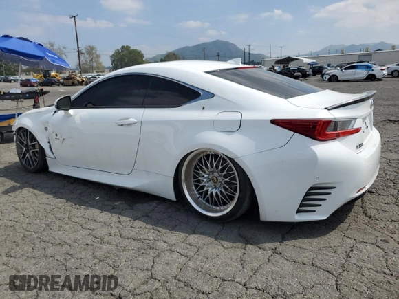 2017 Lexus RC 200t with VIN JTHHA5BC1H5005399, listed as a Copart auction lot 50992835 with 152,111 mi miles and Clean title. Bid and sale history available at DreamBid. Image 2.
