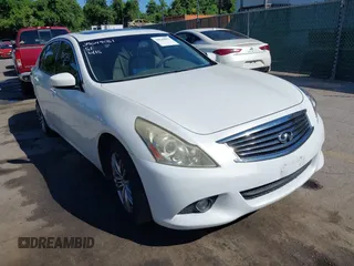 2012 Infiniti G25 x z VIN JN1DV6AR2CM860727, wystawiony jako IAAI lot #39649051 z przebiegiem 125 483 mil mil oraz . Historia ofert i sprzedaży dostępna na DreamBid. Obrazek 1.