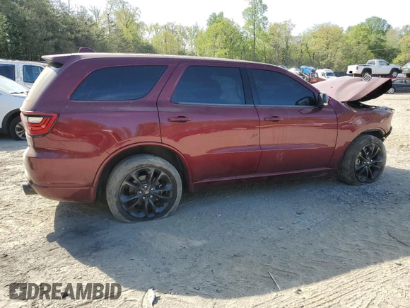2022 Dodge Durango R/T z VIN 1C4SDJCT8NC108297, wystawiony jako Copart lot #54101095 z przebiegiem Nie podano mil oraz Szkoda całkowita • Salvage title. Historia ofert i sprzedaży dostępna na DreamBid. Obrazek 3.