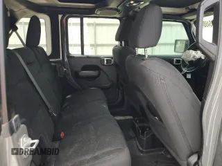 2020 Jeep Wrangler Unlimited Sport S with VIN 1C4HJXDN1LW235278, listed as a Copart auction lot 53735465 with 71,525 mi miles and Salvage title. Bid and sale history available at DreamBid. Image 10.