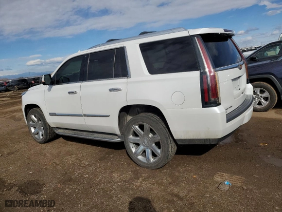 2018 Cadillac Escalade Luxury with VIN 1GYS4BKJ4JR163739, listed as a Copart auction lot 47452995 with 90,287 mi miles and Clean Title. Bid and sale history available at carsss.com. Image 2.
